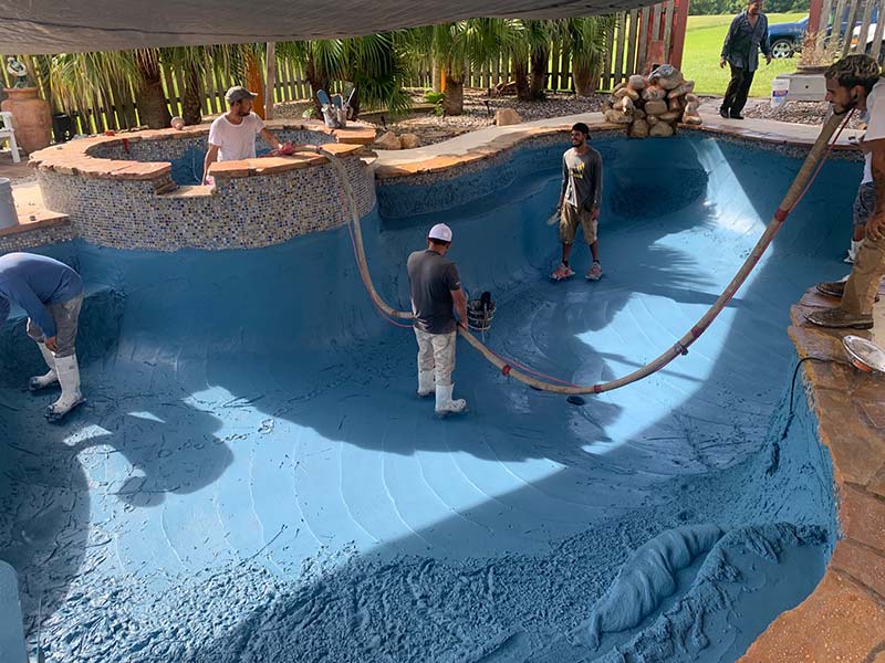 Renovation of swimming pool